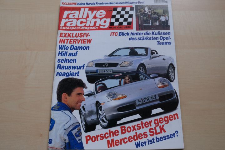 Deckblatt Rallye Racing (10/1996)